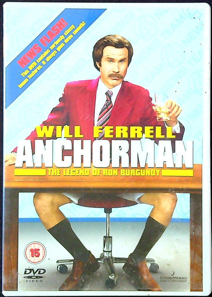 Dvd Anchorman – La Légende de Ron Burgundy – Vidéo – Comédie culte