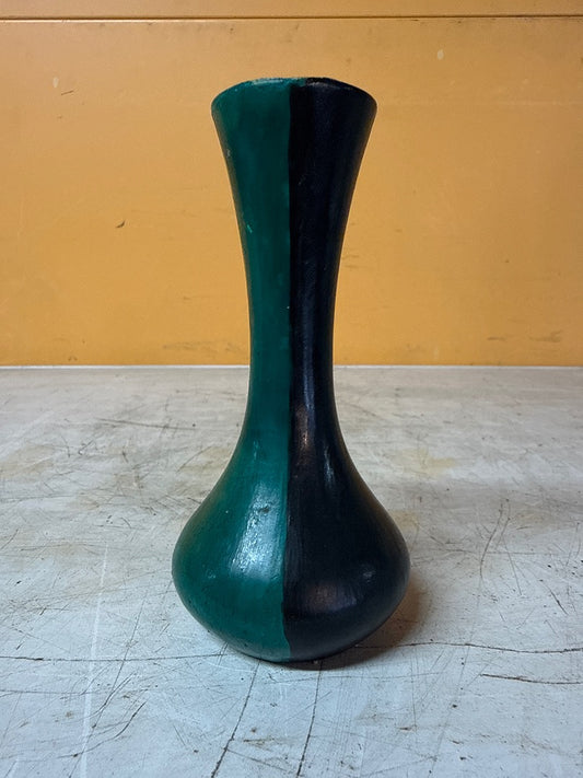 Vase – Céramique vert et noir