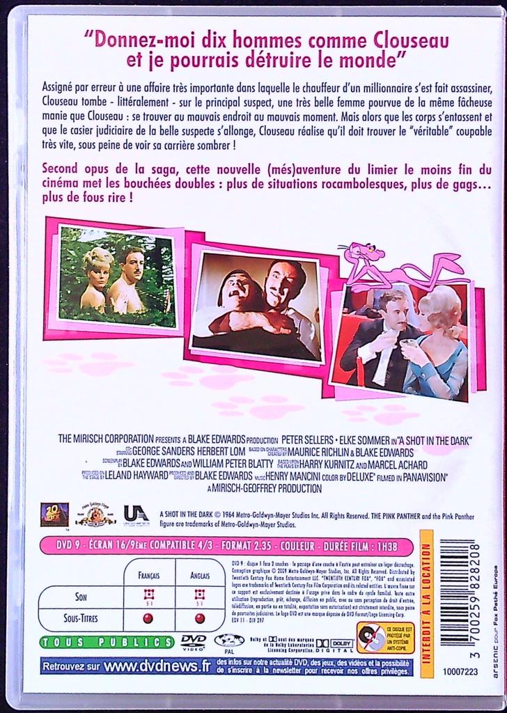 Dvd Quand l'inspecteur s'emmêle – Cinéma – Comédie culte