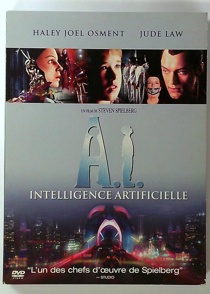 dvd A.i. Intelligence Artificielle Steven Spielberg Warner Bros
