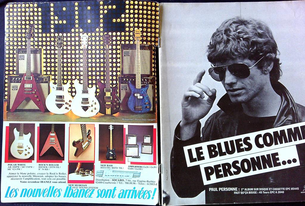 Magazine – Rock & Folk N°182 – Collection – Mars 1982