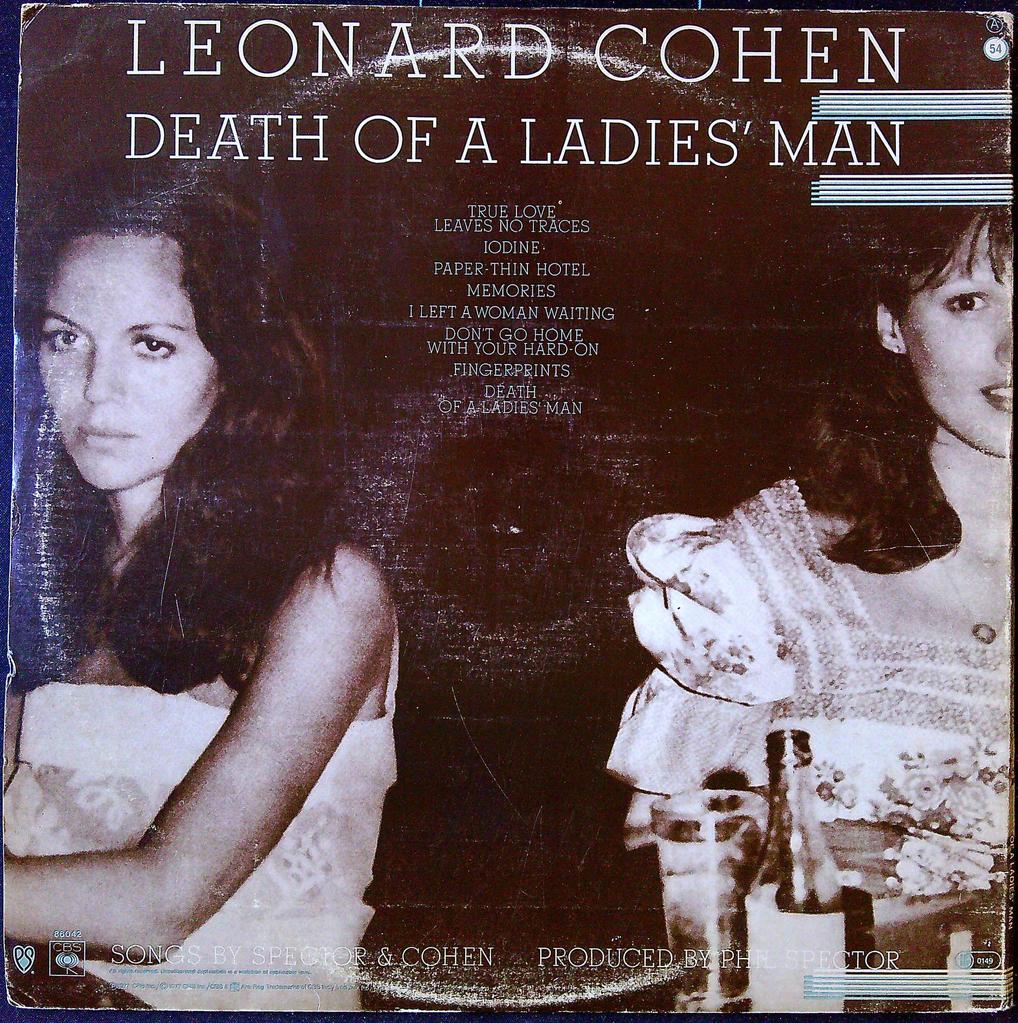 Vinyle Leonard Cohen Death Of A Ladies' Man Cbs