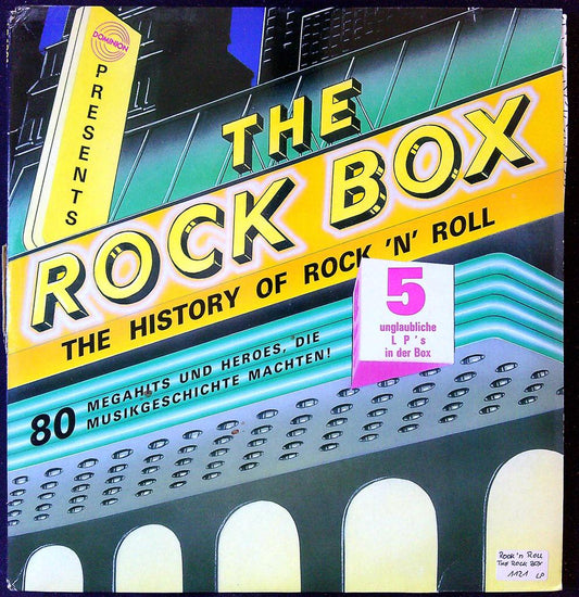 Coffret 5 Vinyles The Rock Box Dominion 1988