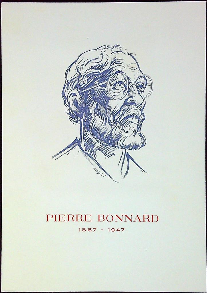 Pierre Bonnard Enveloppe Dépliant Timbre 1er jour Encart Fdc Yvert et Tellier