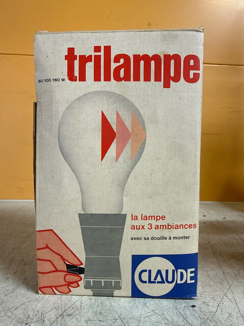 Trilampe – Claude – Luminaire – Ampoule trois ambiances vintage