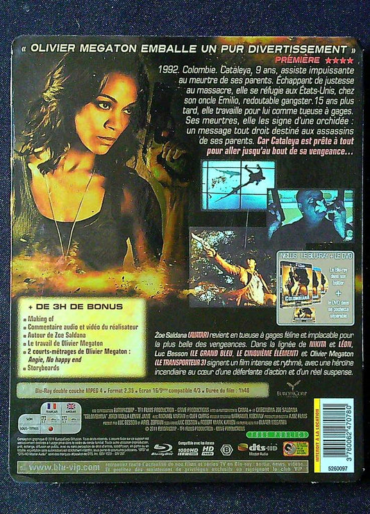 Blu-ray Steelbook Colombiana – Action – Boîtier métal