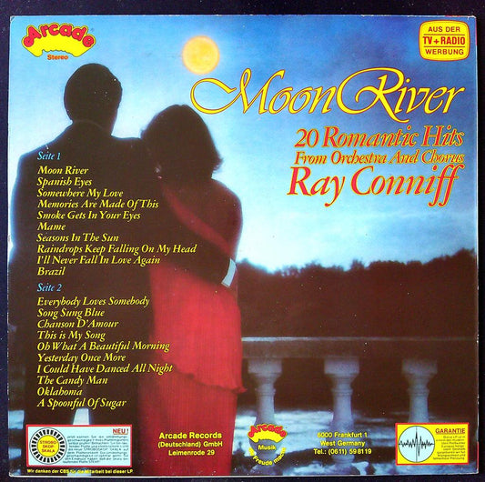 Vinyle Ray Conniff Moon River 20 Romantic Hits arcade