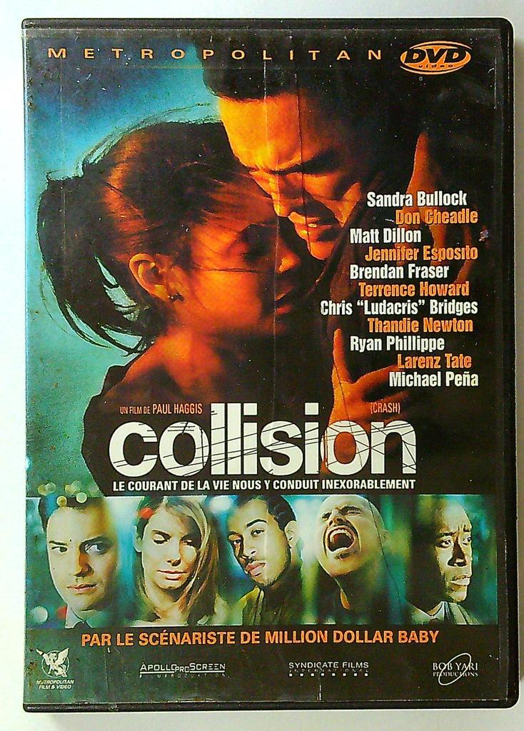 Dvd Collision film Paul Haggis Metropolitan
