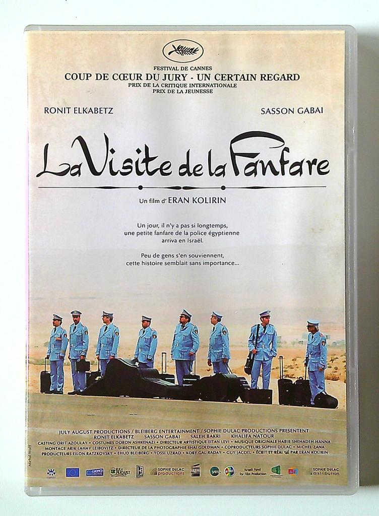 Dvd la Visite de la fanfare eran Kolirin sophie Dulac