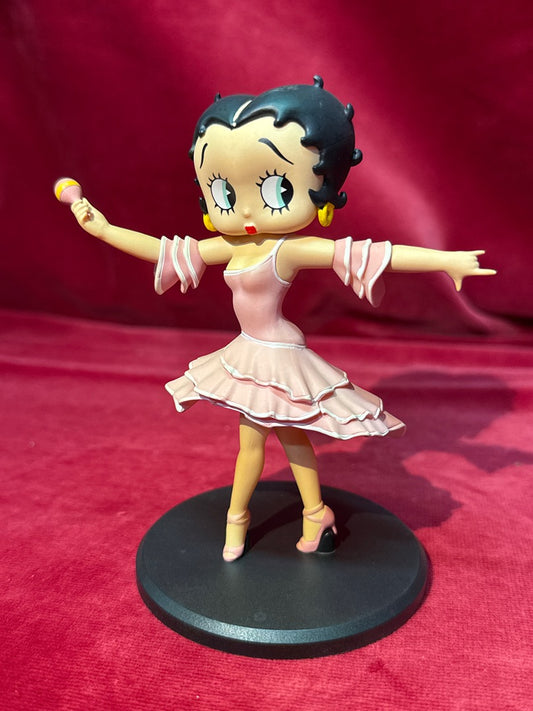 Tirelire Betty Boop danseuse flamenco rose Fleischer Studios
