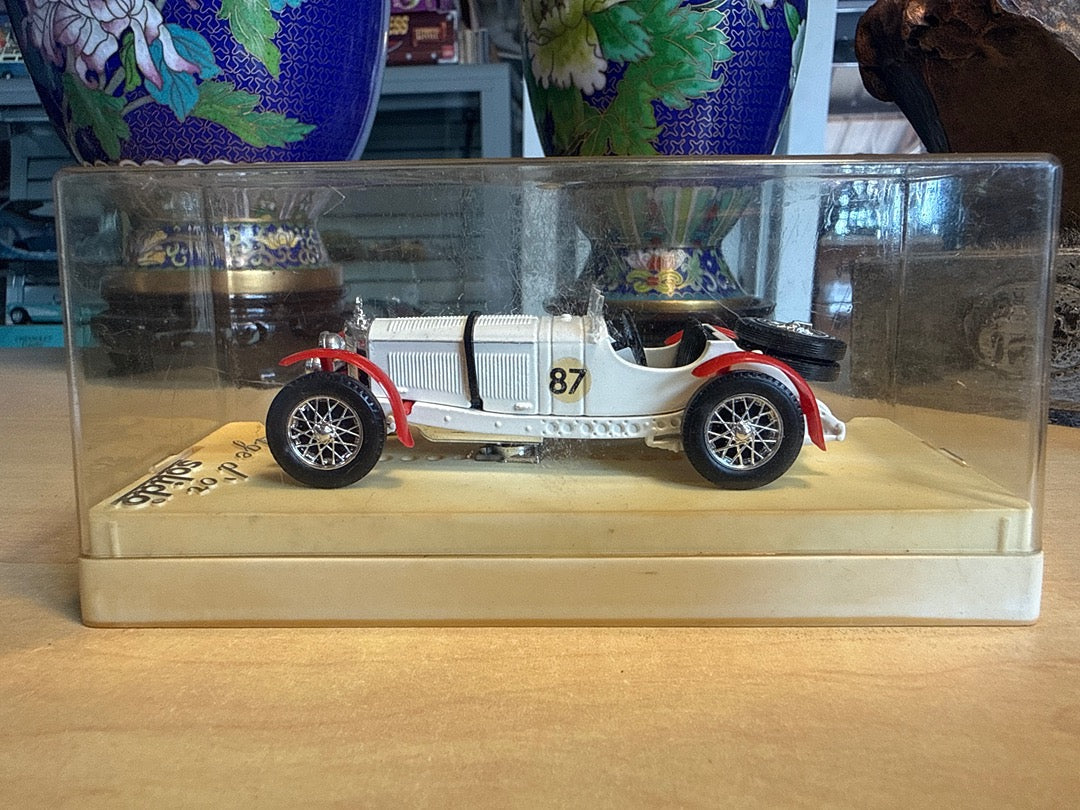 Voiture miniature – Solido Mercedes Sskl – Blanc et rouge