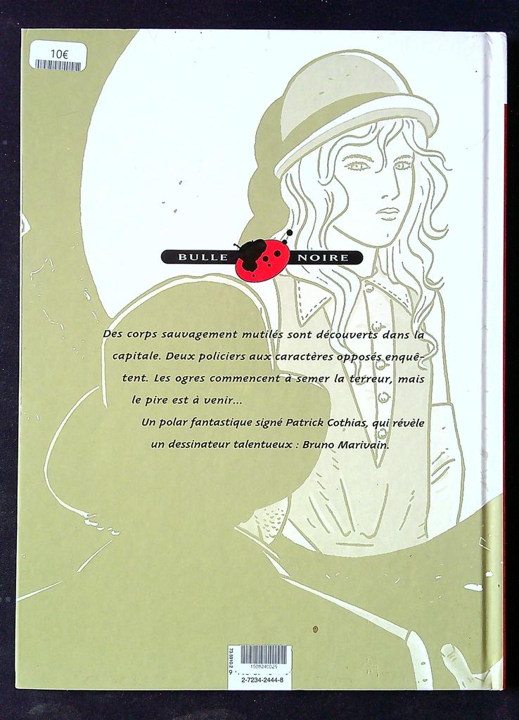 Bd La Mémoire des Ogres Tome 1 Anthéa Glénat