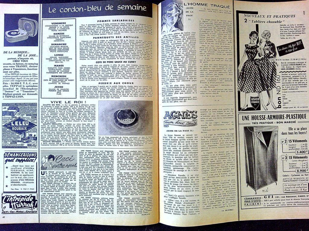 Magazine vintage – Nous Deux N° 656 – Collection – Photoromans vintage