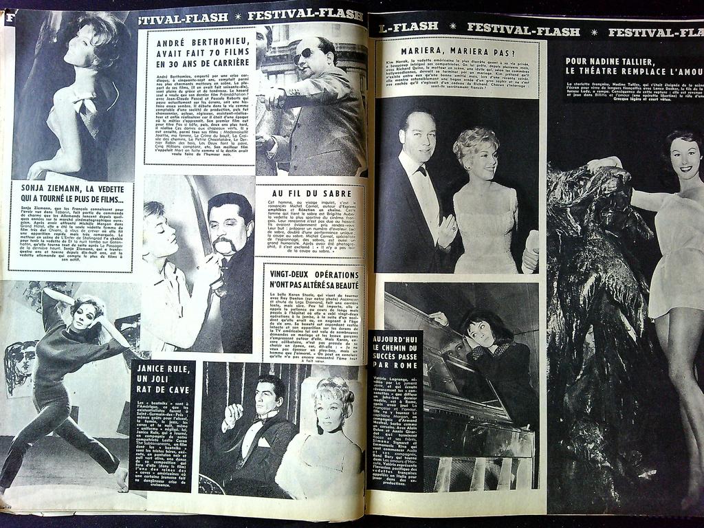 Magazine Festival Lui N° 367 – Revue vintage – Sonia Ziemann