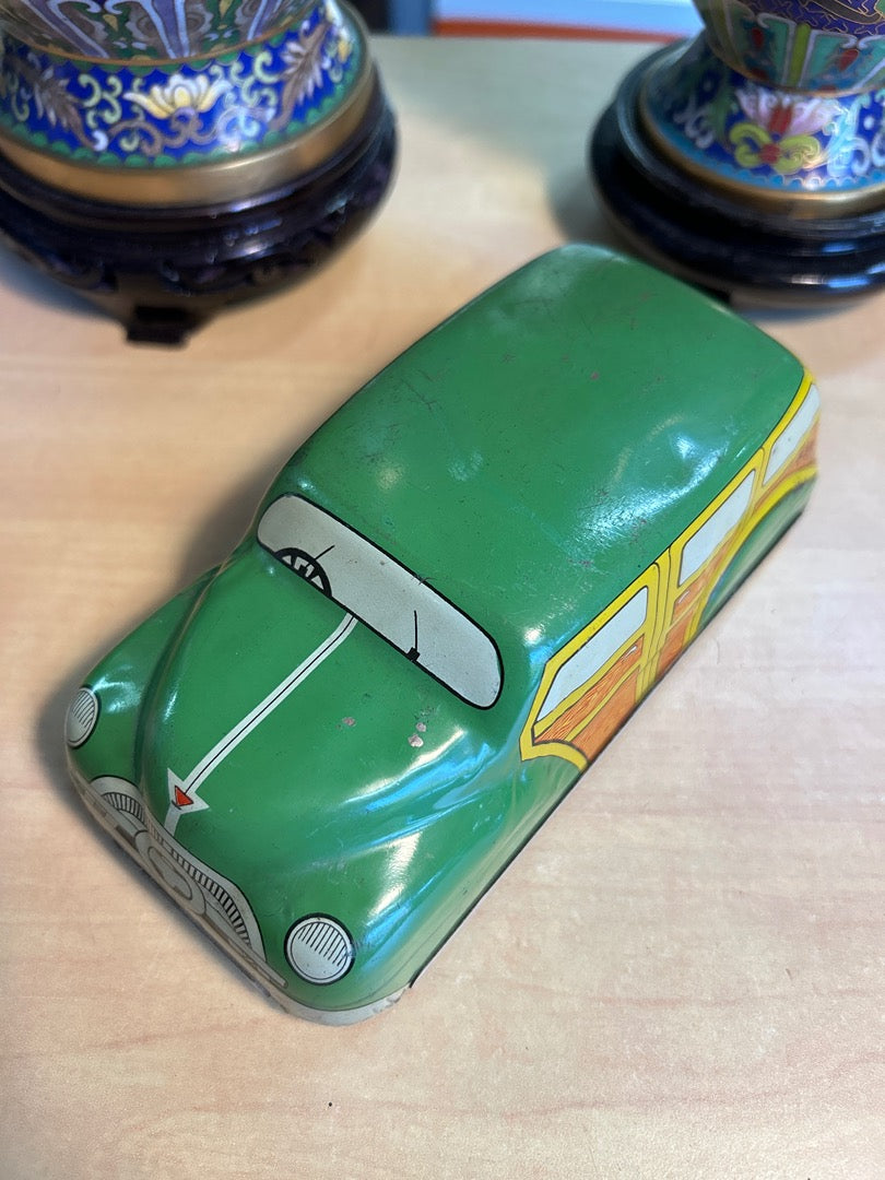 Voiture miniature Woody – Mt 3312 – Jouet – Tôle verte