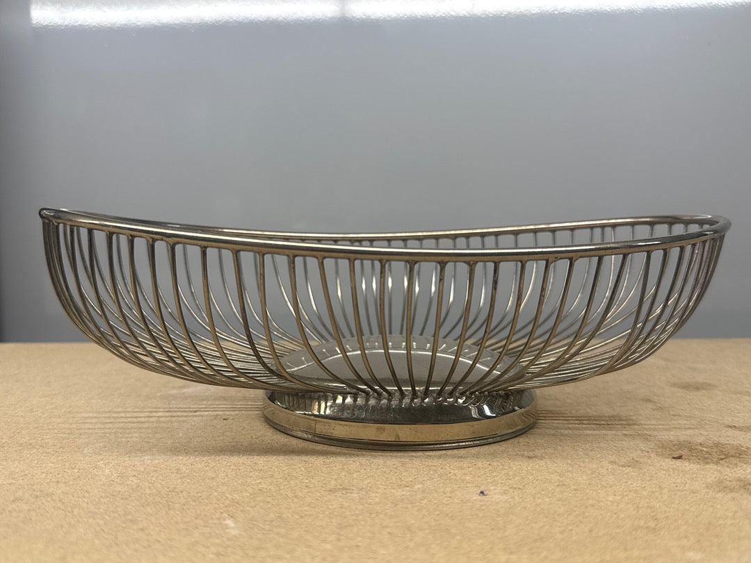 Corbeille à fruits – Inox – Décoration – Design fil d'acier
