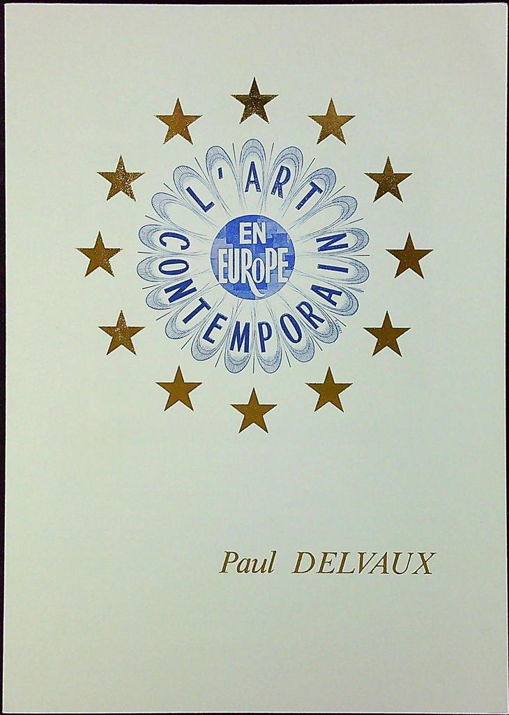 Paul Delvaux Art Contemporain Enveloppe Dépliant Timbre 1er jour Encart Fdc Yvert et Tellier