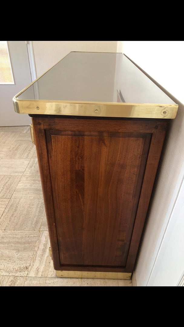 Meuble de liquoriste Félix Monge – Enfilade en bois massif