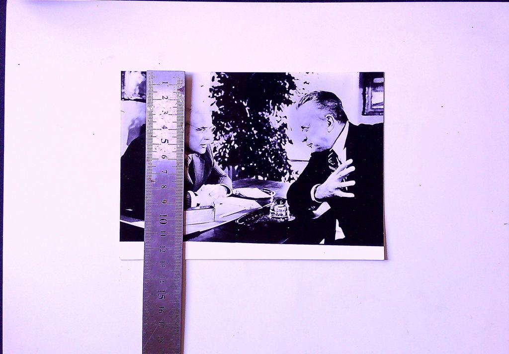 Photo originale George C. Scott Marlon Brando La Formule Agip
