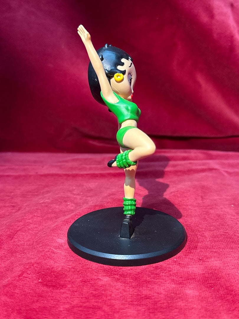 Figurine Betty Boop danseuse verte Fleischer Studios