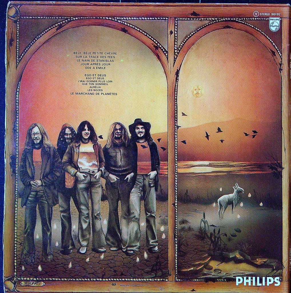 Disque vinyle album Emile Jacotey Ange Philips