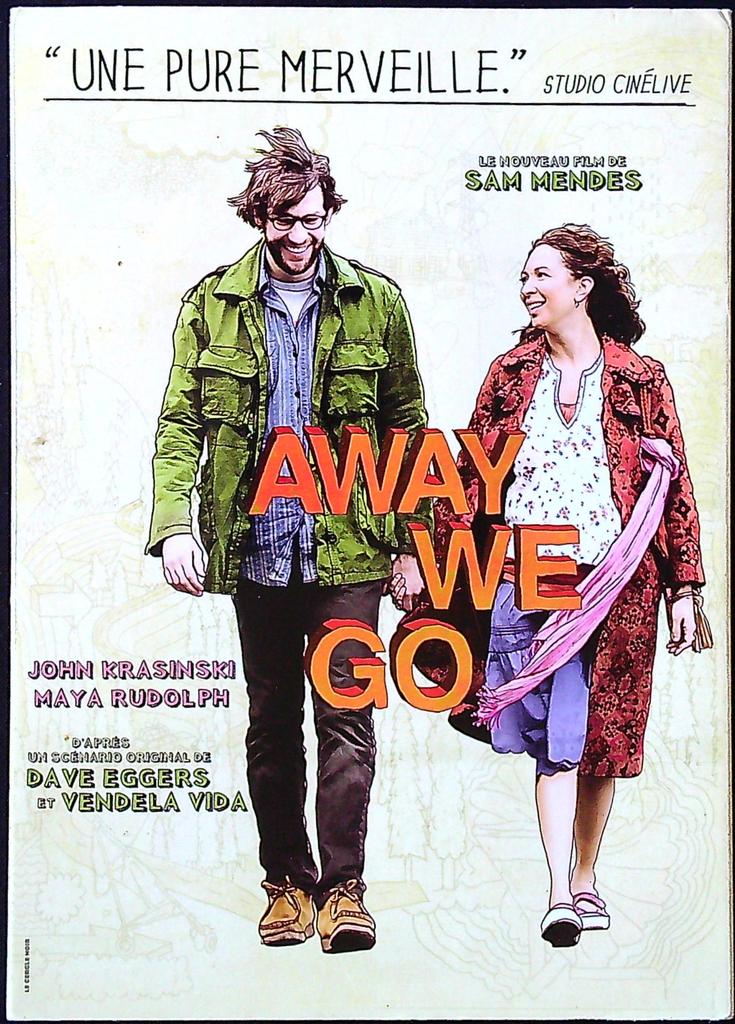 Dvd – Away We Go – Divertissement – Comédie Sam Mendes