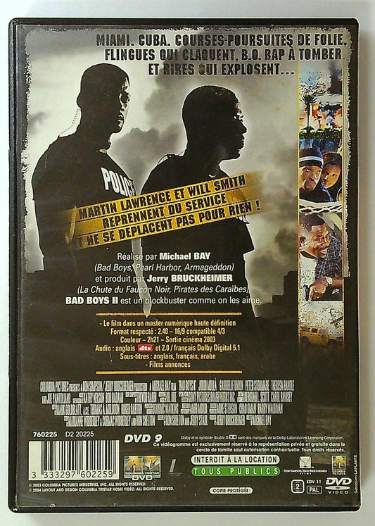 Dvd Bad Boys Ii action Martin Lawrence Will Smith