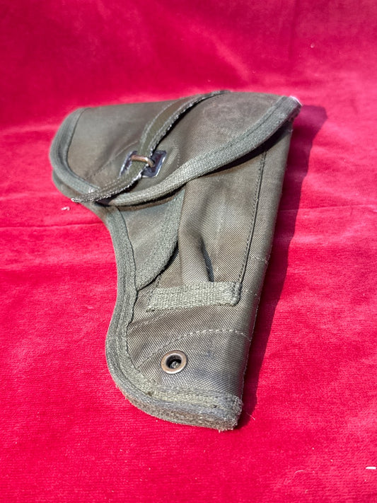 Holster militaire toile kaki Paris 1960