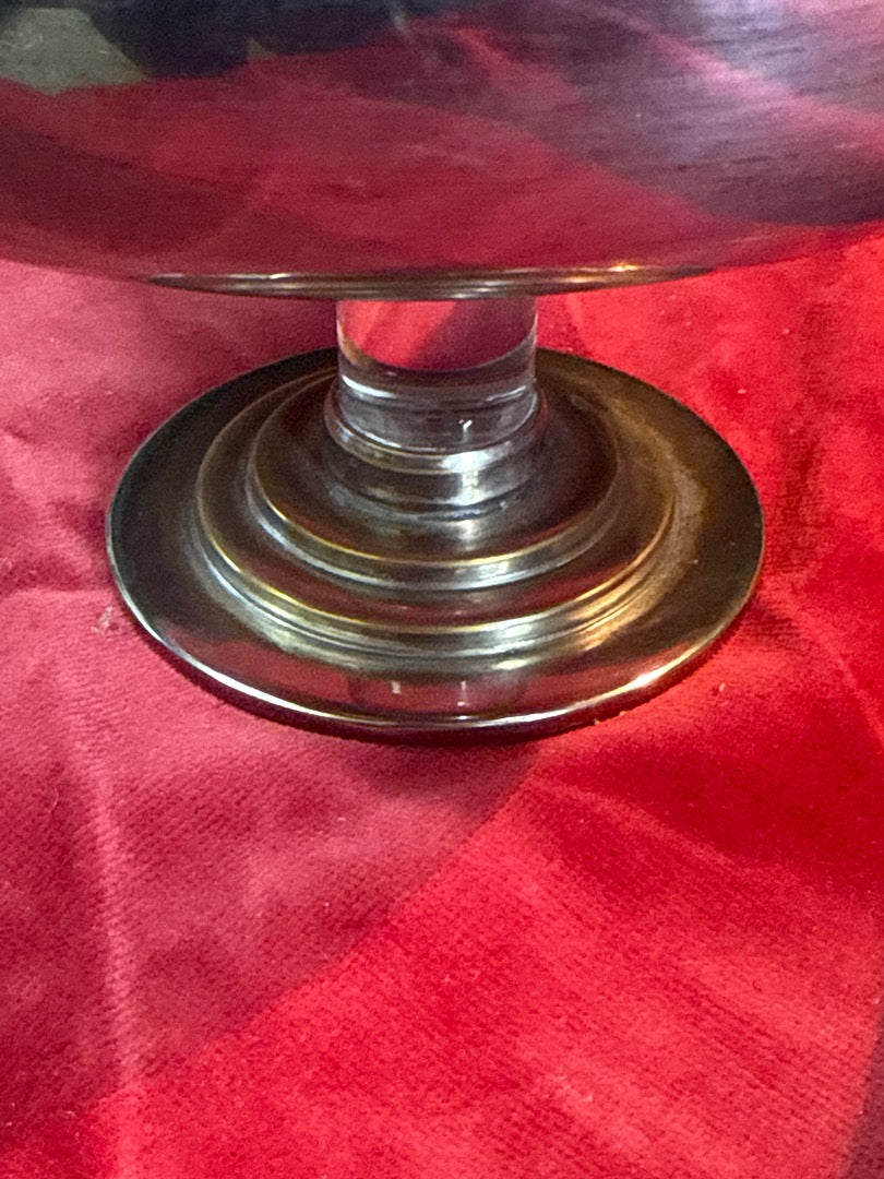 Coupe sur pied – Art Déco – Art de la table – Métal argenté