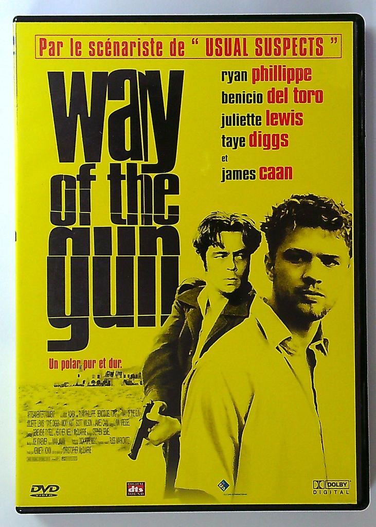 Dvd Way of the Gun polar Ryan Phillippe Benicio del Toro