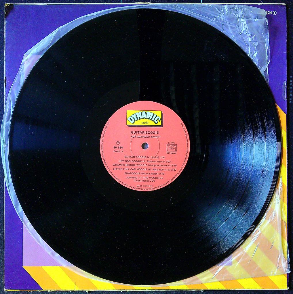 Vinyle Lp Guitar Boogie Ron Diamond Group Dynamic