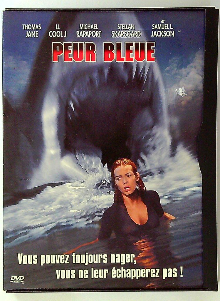 Dvd Peur Bleue film thriller horreur Samuel L. Jackson