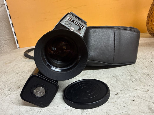 Caméra Super 8 – Bauer C6 – Caméra Film – Noir et gris