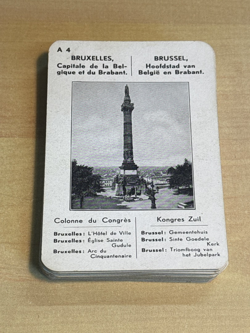 Jeu De Cartes – Jeux Spear – Jouet – Le Tour Du Monde Vintage 7 familles