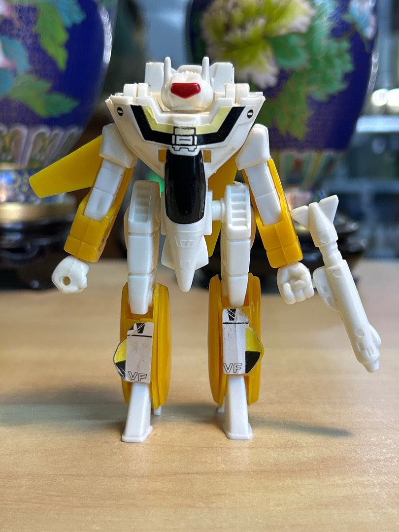 Figurine robot transformable vintage Macross Bandai