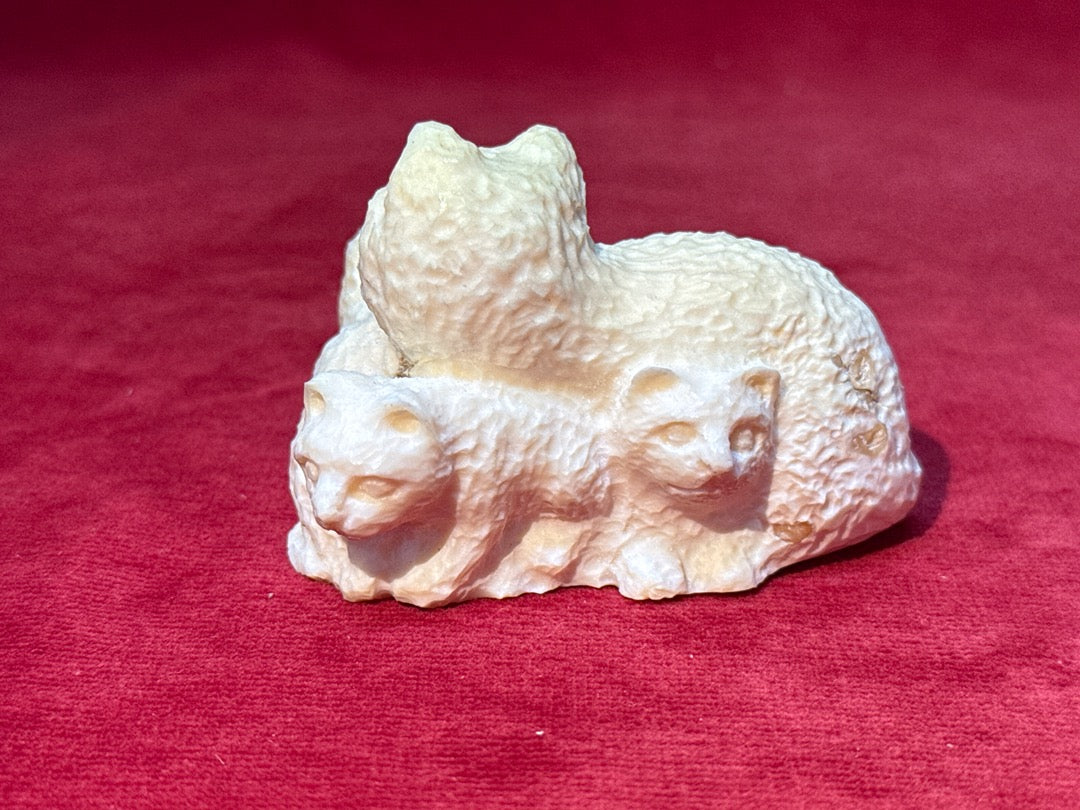 Figurine chats chatons Luchet 2017