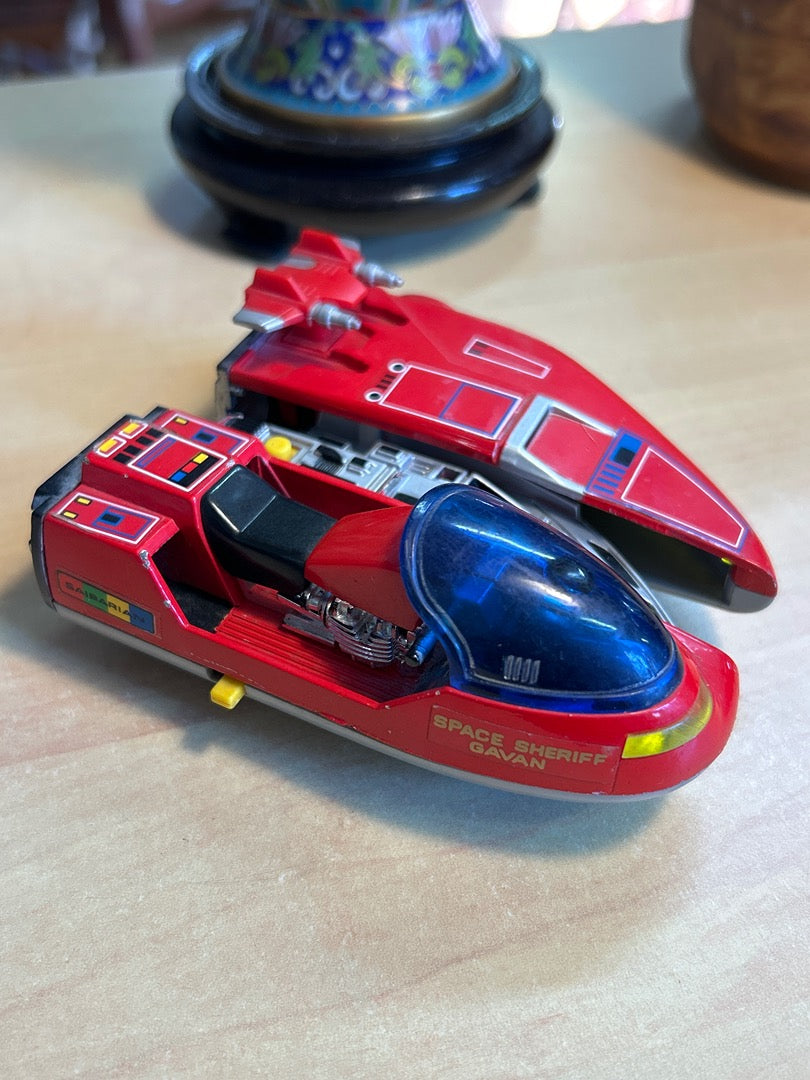 Moto side-car Space Sheriff Gavan Popy 1982