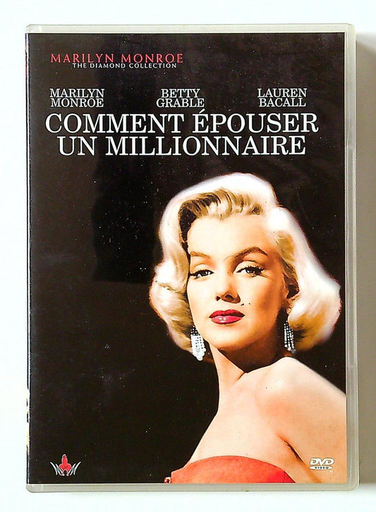 Dvd Comment épouser un millionnaire Marilyn Monroe