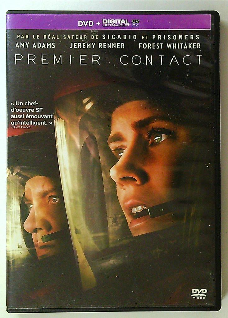 Dvd Premier Contact - Film Science Fiction Denis Villeneuve