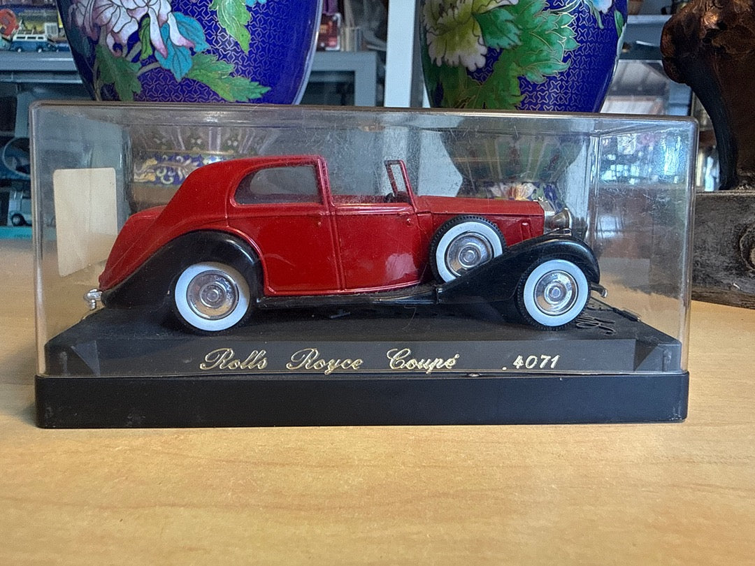 Voiture Miniature – Solido – L'âge D'or – Rolls Royce Coupe Rouge