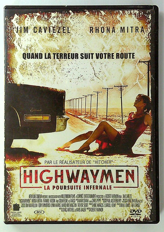 dvd Highwaymen La Poursuite Infernale Jim Caviezel