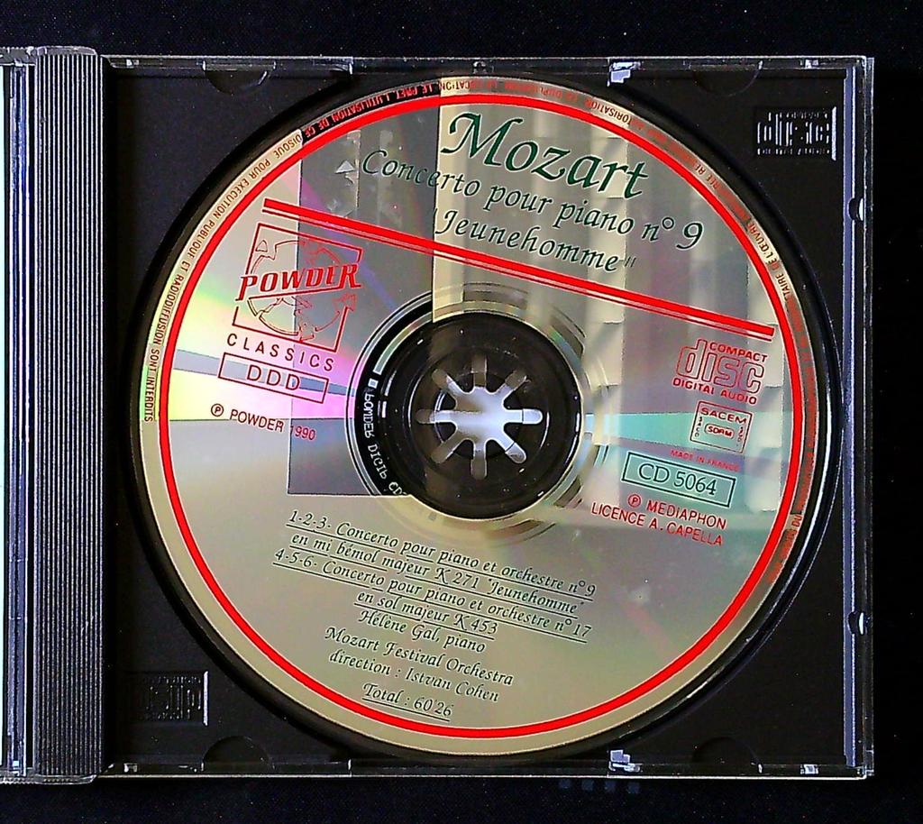 Cd – Mozart Jeunehomme – Musique – Concerto pour piano