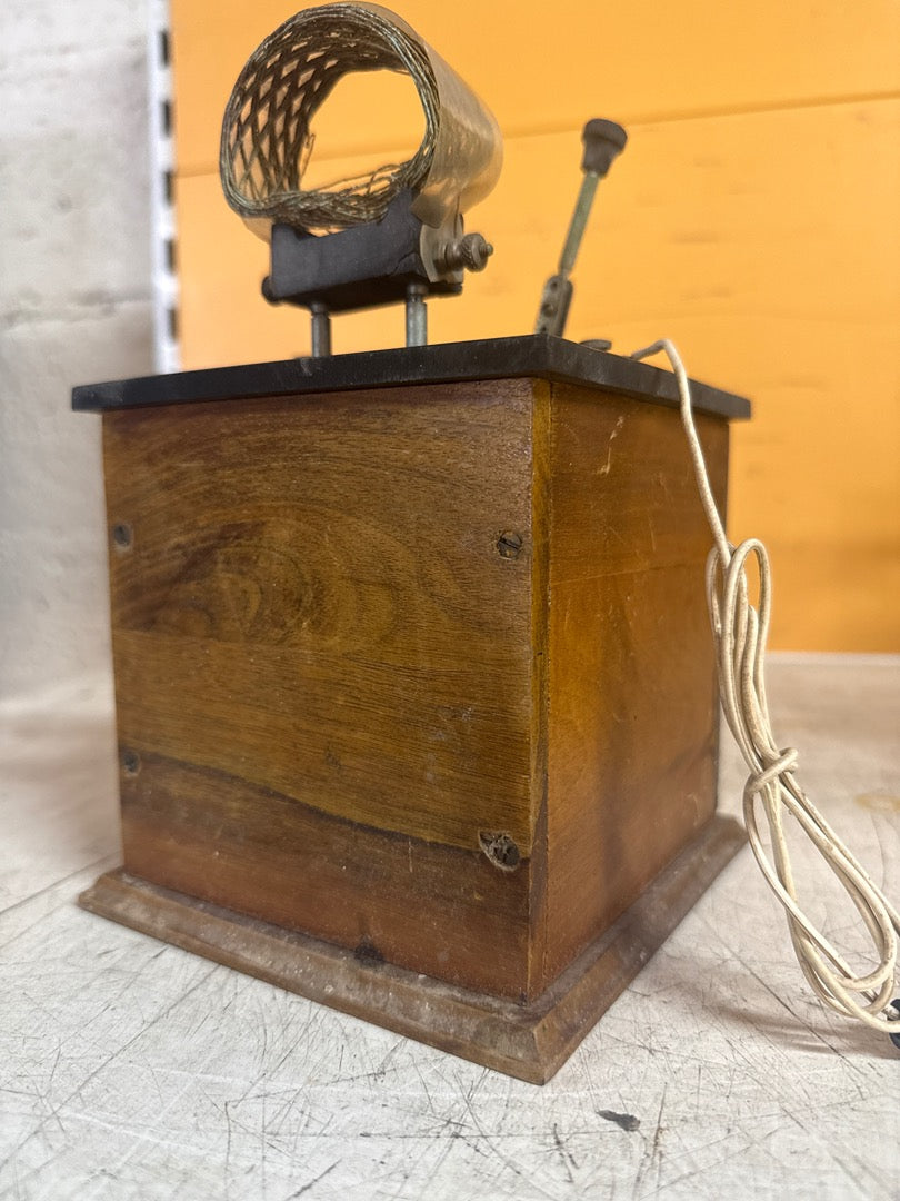 Poste de radio – Tsf – Radio – Vintage bois marron