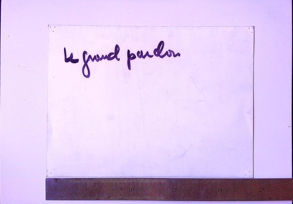 Photo plateau Le grand pardon Roger Hanin