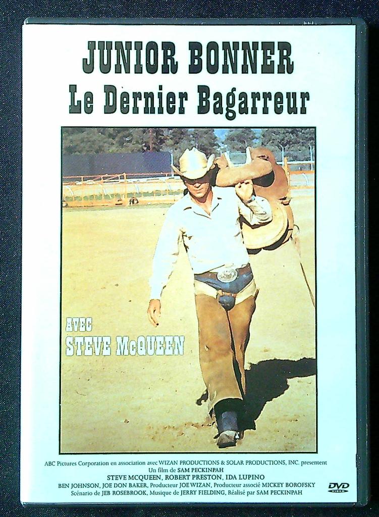 Dvd Junior Bonner – Steve Mcqueen – Vidéo – Western Rodeo