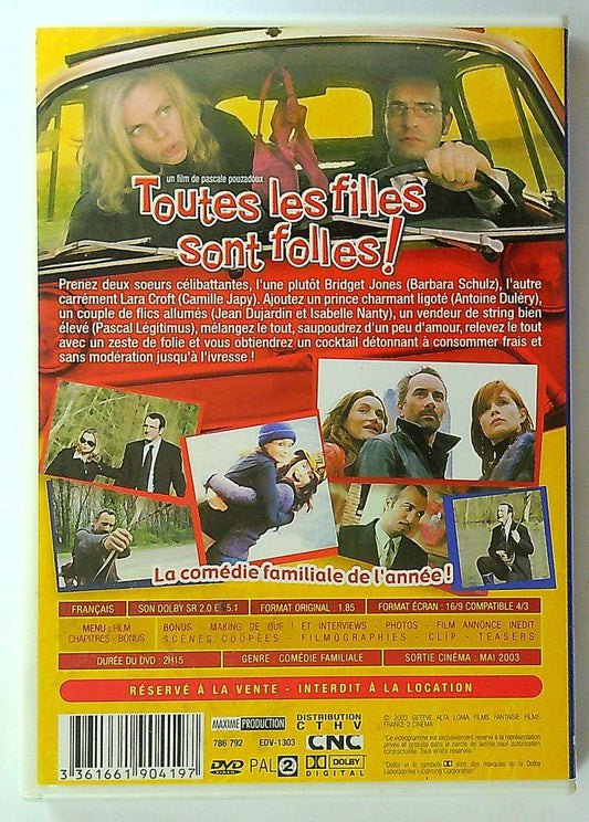 Dvd Toutes les filles sont folles Jean Dujardin