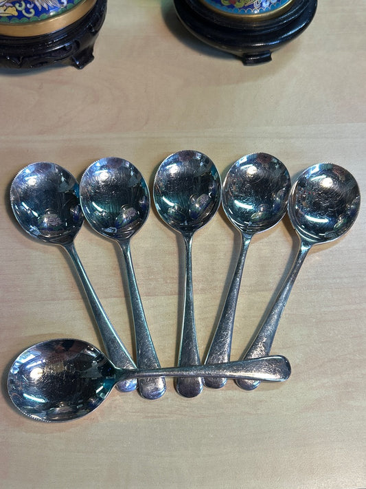Couverts – Coffret de 6 cuillères à melon vintage