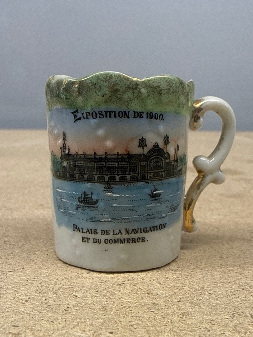 Tasses – Exposition De 1900 – Vaisselle – Lot De 4 mini Tasses