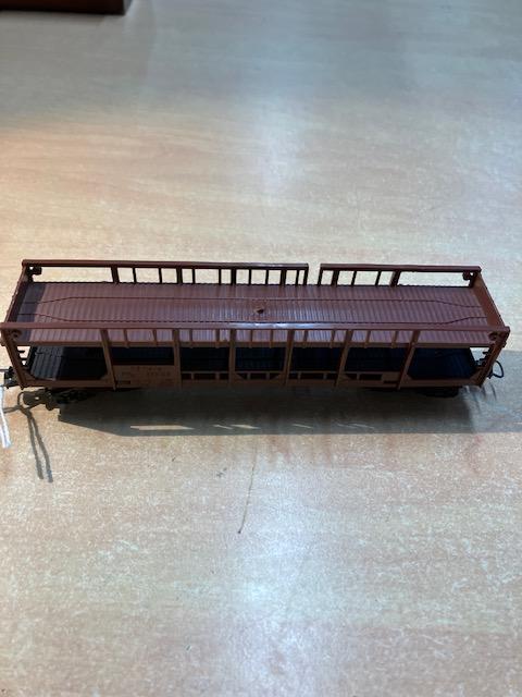 Wagon Porte Autos Marchandises, Marquage Fs Italia Ppa 666100