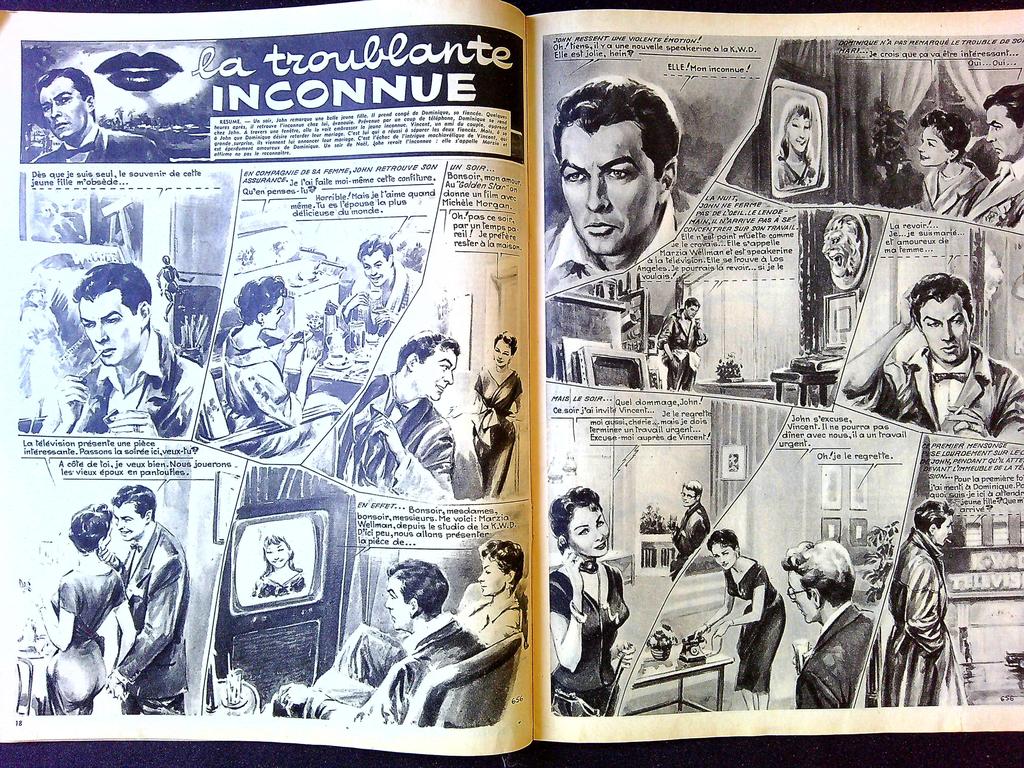 Magazine vintage – Nous Deux N° 656 – Collection – Photoromans vintage